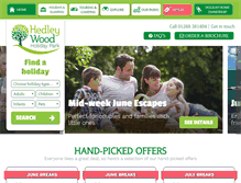 Tablet Screenshot of hedleywood.co.uk